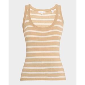 Veronica Beard 100% Cashmere Stripe Tank Top Womens Size S NEW Sleeveless